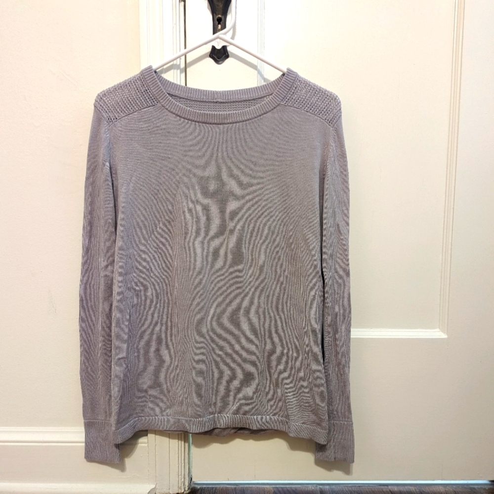 Lululemon Back to Balance sweater in lilac size 6
